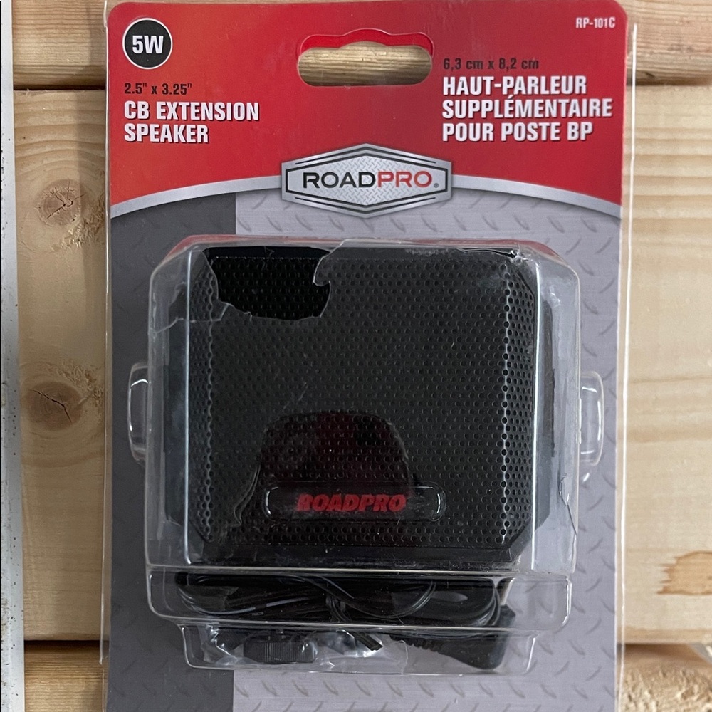 Black CB Extension Speaker